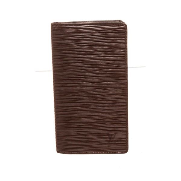 Louis Vuitton Black Epi Leather Long Card Wallet