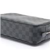 Image 3 : Louis Vuitton Damier Graphite Canvas Leather Toiletry Pouch GM Bag
