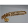 Image 2 : Chanel Gold-tone Metal CC Medallion Chain Belt