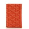 Image 2 : Goyard Orange Coated Canvas Saint Pierre Card Case