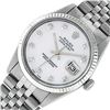 Image 3 : Rolex Mens Stainless Mother Of Pearl Diamond 36MM Datejust Wristwatch