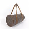 Image 2 : Louis Vuitton Vintage Brown Monogram Canvas Leather Papillon 26 cm Shoulder Bag