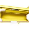 Image 2 : Hermes Yellow Leather Evercolor Clic-H 21 Wallet