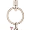 Image 3 : Louis Vuitton Purple Metal LV Shape Keychain