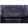 Image 6 : Prada Navy Blue Nappa Leather Gaufre Shoulder Bag
