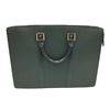 Image 1 : Louis Vuitton Dark Green Taiga Leather Lozan Briefcase