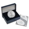 Image 1 : 2008-W $1 American Silver Eagle Dollar Uncirculated Coin w/Case & COA
