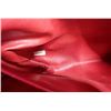 Image 7 : Chanel Red Quilted Lambskin Leather Matelasse Chain Shoulder Bag