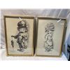 Image 1 : Two Barry Leighton-Jones signed engravings 13 by 19 inches