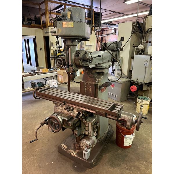 Index Vertical Mill w/ Slotting Head