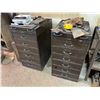 Image 1 : Lot of (2) Tooling Storage Cabinets w/Contents