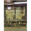 Image 1 : Heavy Duty Steel Layout table with 1 Ton Overhead Crane