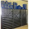 Image 1 : (3) Shelving units w/ Plastic Bins / Totes