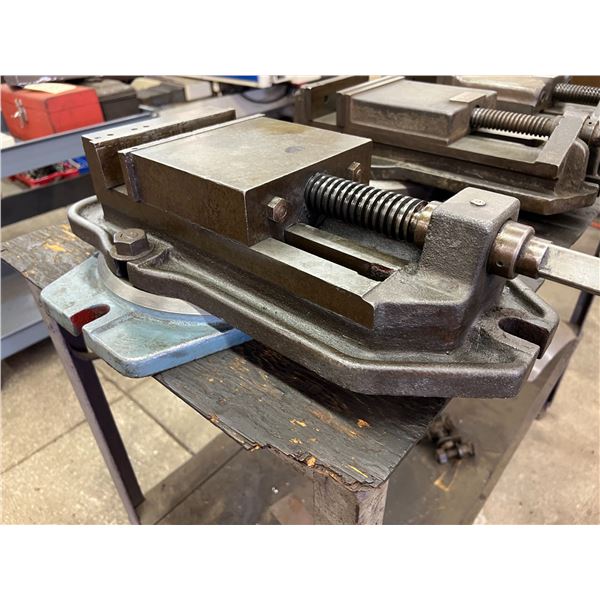 6" Machining Vise w/ Swivel Plate