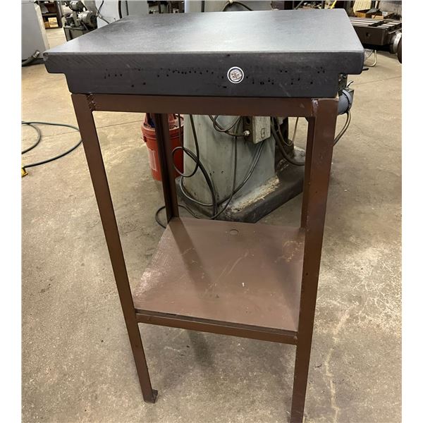 18" x 24" x 4" Black Granite Plate