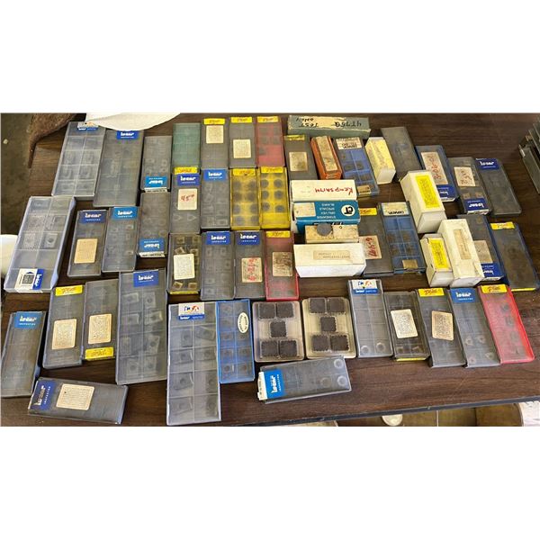 Large Lot of Carbide Inserts