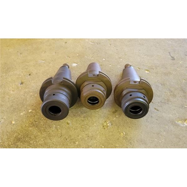 Lot of (3) CAT50 Tool Holders