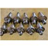 Image 1 : Lot of (10) CAT50 Tool Holders