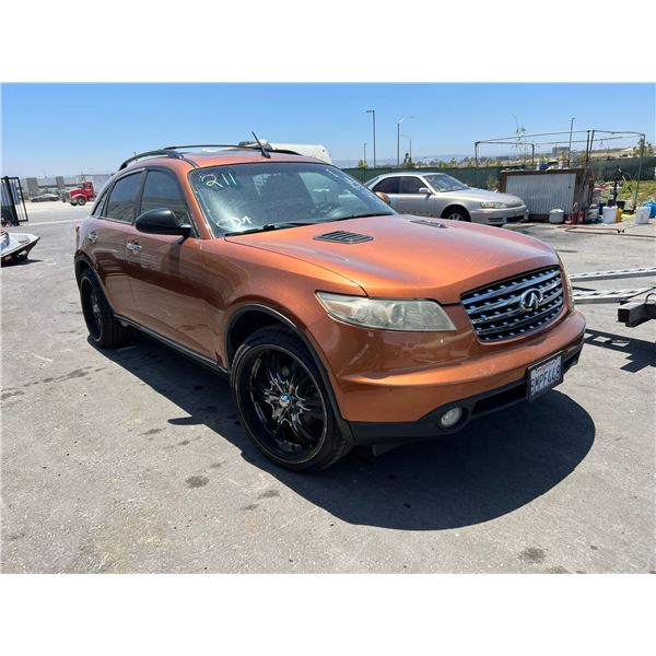 2003 INFINITI FX45