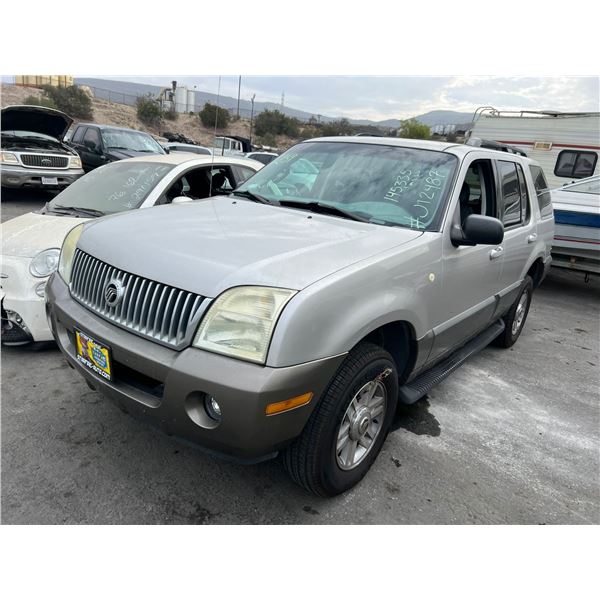 2003 Mercury Mountaineer Convenience