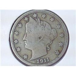 1911 Liberty "V" Nickel