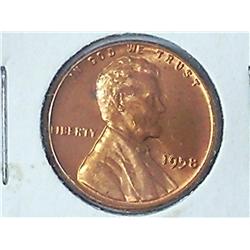 1958 Lincoln Cent (UNC)
