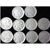 Image 1 : 10 Assorted Buffalo Nickles (1930's)