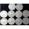 Image 2 : 10 Assorted Buffalo Nickles (1930's)