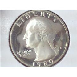 1980-S Washington Quarter Proof