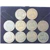 Image 2 : 10 Assorted Indian Head Cents (1900's)