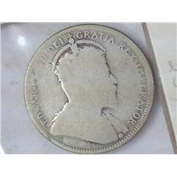 1905 Canada Twenty Five Cents