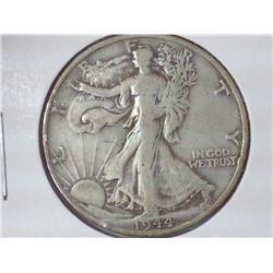 1944-S Walking Libery Half Dollar