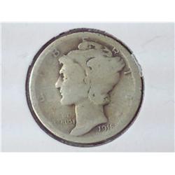 1918 Mercury Dime