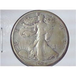 1934-S Walking Liberty Half Dollar