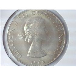 1965 Great Britian Churchill Crown (UNC)