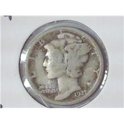 1921 Mercury Dime (Key Date)