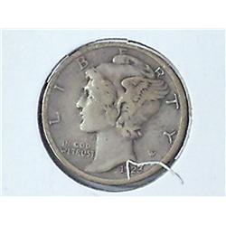 1923 Mercury Dime