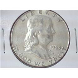 1963-D Franklin Half Dollar