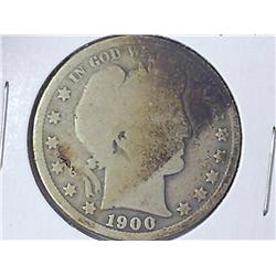 1900-S Barber Half Dollar