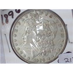 1896 Morgan Silver Dollar