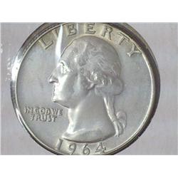1964-D Washington Quarter (UNC)