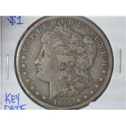 1895-S Morgan Silver Dollar (Key Date)