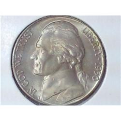 1950-D Jefferson Nickel (UNC)