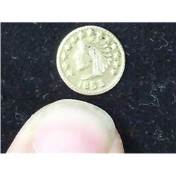 1855 One Quarter Dollar California Token