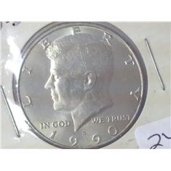 1990-D Kennedy Half (UNC)