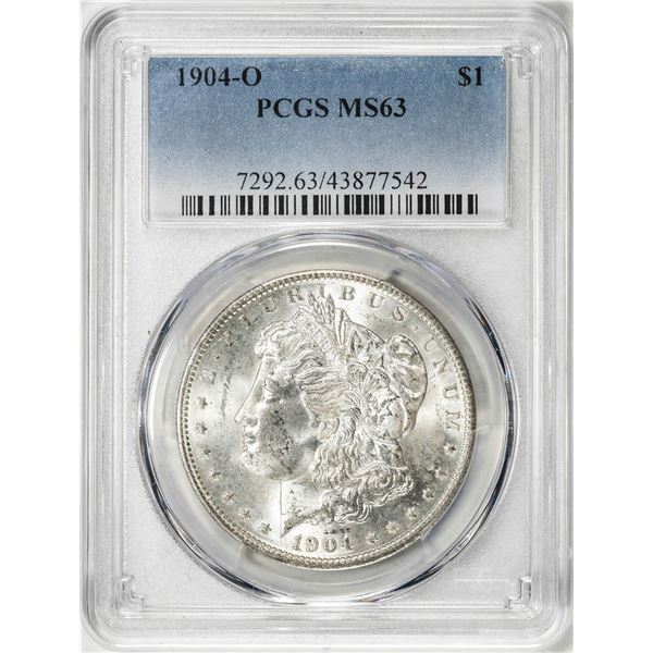 1904-O $1 Morgan Silver Dollar Coin PCGS MS63