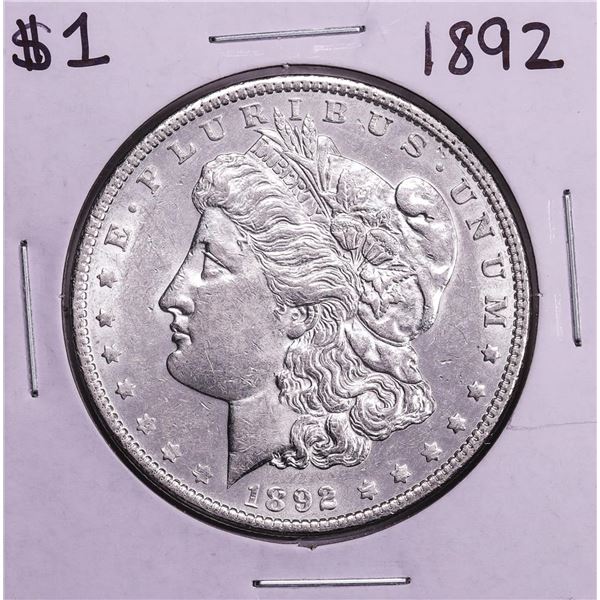 1892 $1 Morgan Silver Dollar Coin