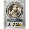 Image 2 : 1922 $1 Peace Silver Dollar Coin PCGS MS63