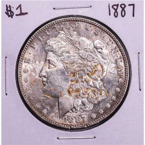 1887 $1 Morgan Silver Dollar Coin