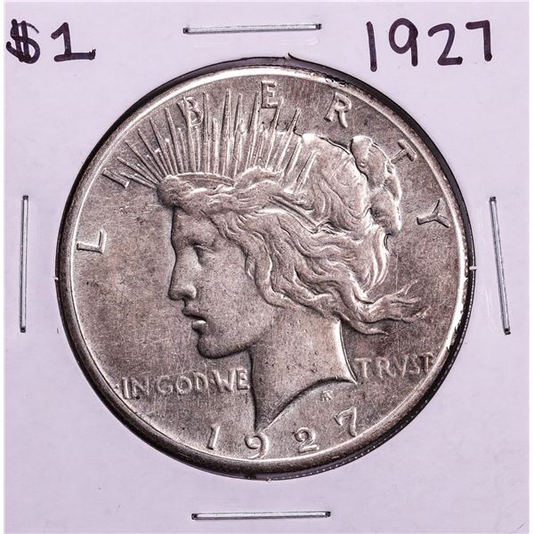 1927 $1 Peace Silver Dollar Coin
